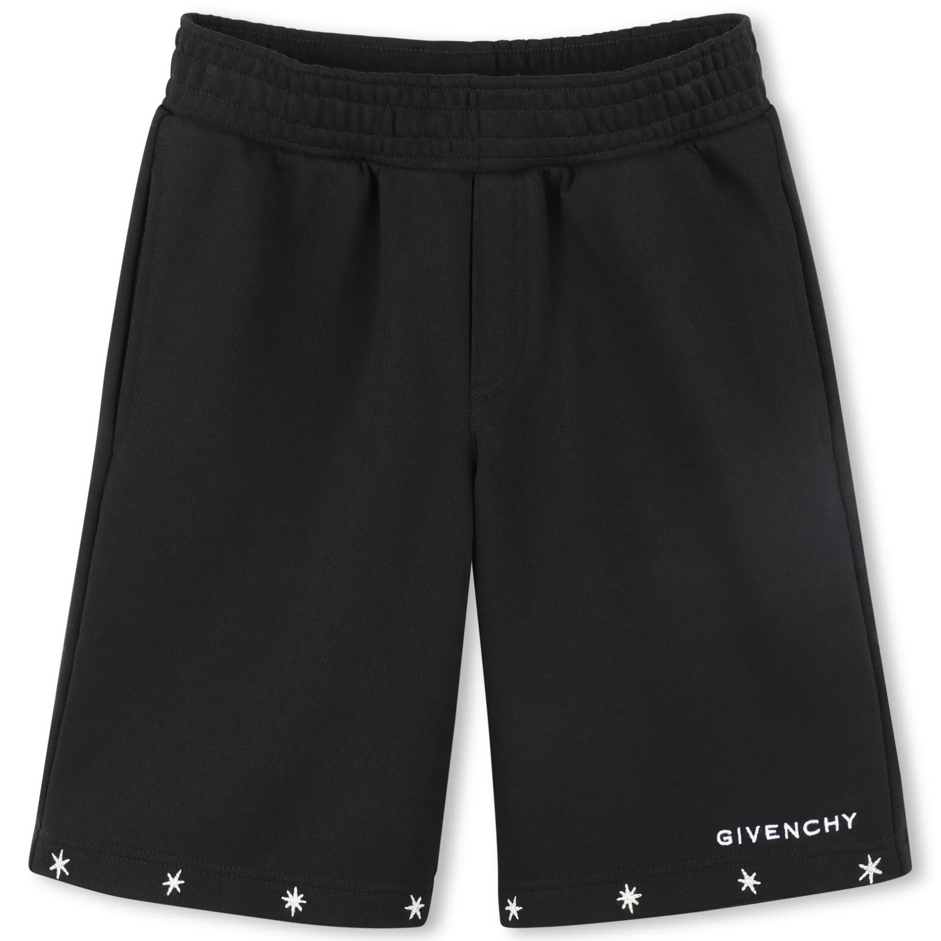 Outlet GIVENCHY Short avec broderies étoiles BLACK
