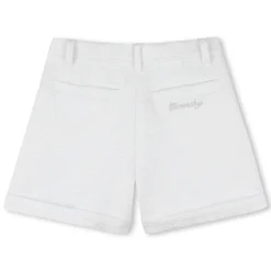 Best GIVENCHY Short avec plaque en métal BLANC