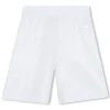 Outlet DKNY Short avec sequins BLANC