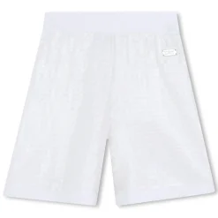 Outlet DKNY Short avec sequins BLANC