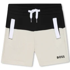 Best BOSS Short bicolore molletonné BLACK