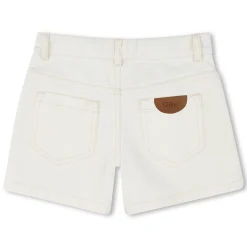 Discount CHLOE Short cinq poches OFFWHITE