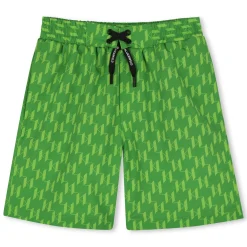 Hot KARL LAGERFELD KIDS Short de bain à poches GREEN LEMON