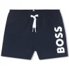Outlet BOSS Short de bain avec poches BLEU CARGO