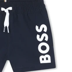Outlet BOSS Short de bain avec poches BLEU CARGO