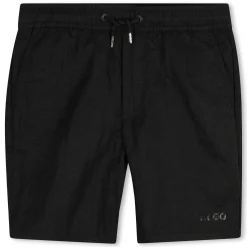 Clearance HUGO Short de bain déperlant BLACK