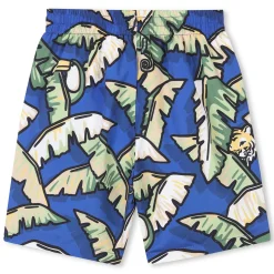 New KENZO KIDS Short de bain imprimé WAVE BLUE
