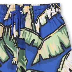 New KENZO KIDS Short de bain imprimé WAVE BLUE