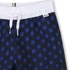 Outlet BOSS Short de bain imprimé BLEU CARGO