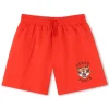 Best KENZO KIDS Short de bain imprimé Tigre ROUGE VIF