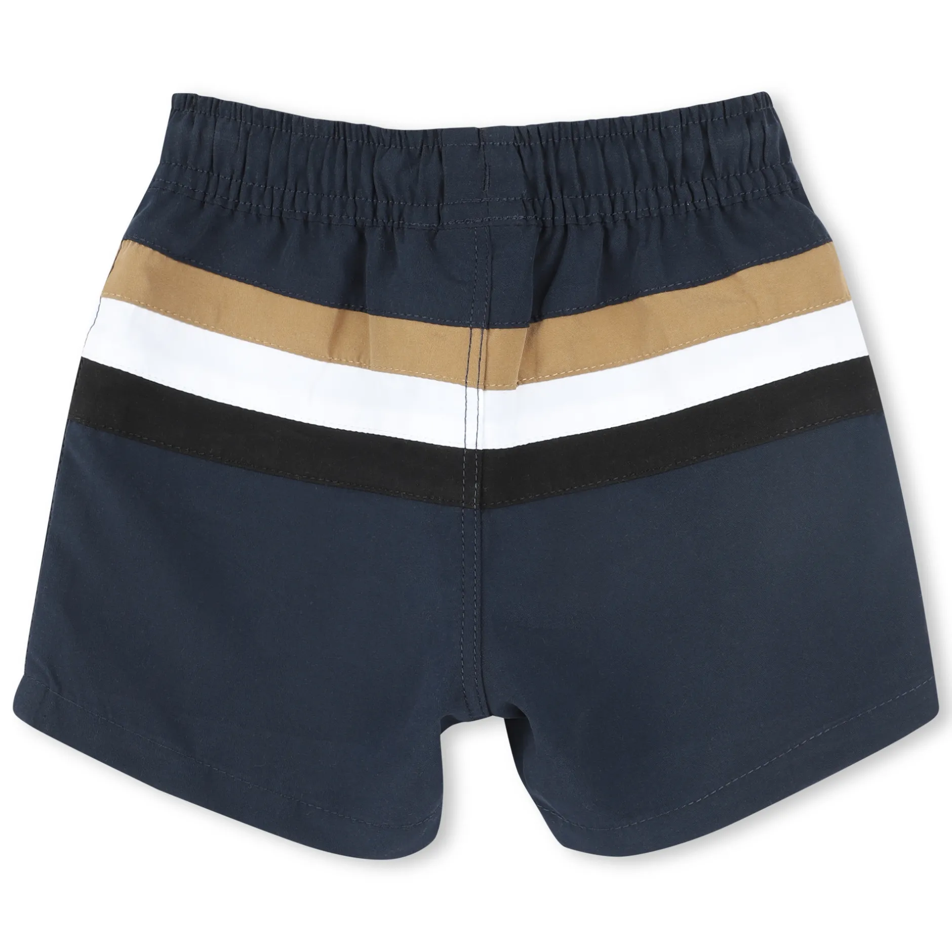 Best BOSS Short de bain rayé BLEU CARGO