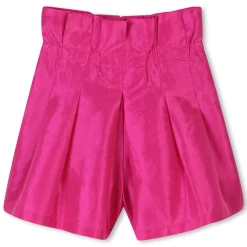 Clearance KARL LAGERFELD KIDS Short de cérémonie en taffetas ROSE TAGADA