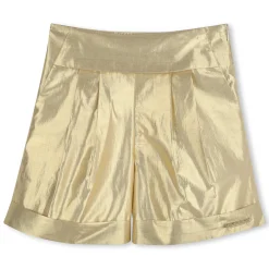 Discount KARL LAGERFELD KIDS Short de cérémonie évasé GOLDEN