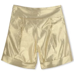 Discount KARL LAGERFELD KIDS Short de cérémonie évasé GOLDEN