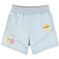 Clearance KENZO KIDS Short en jean BLEACH POUSSE