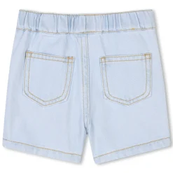 Outlet KENZO KIDS Short en jean BLEACH POUSSE