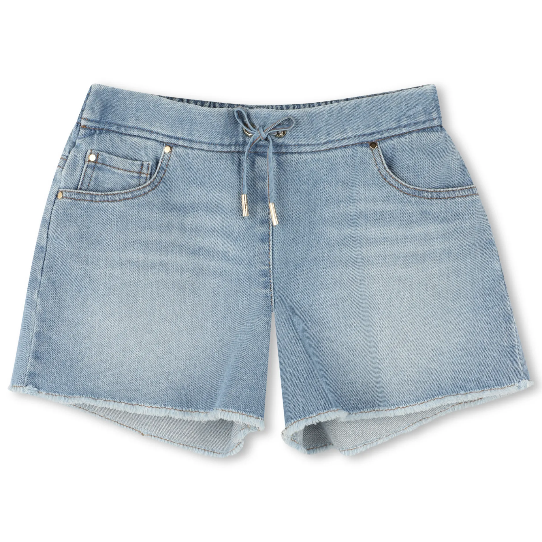 Online CHLOE Short en jean à lacets BLEACH