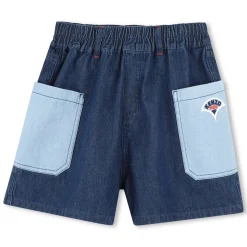 Fashion KENZO KIDS Short en jean à poches DBLE STONE+BROSSAGE