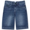Online BOSS Short en jean 5 poches STONE PULVERISATION