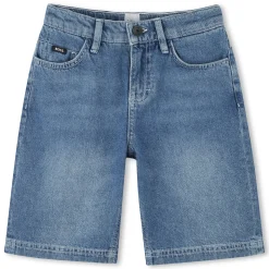 New BOSS Short en jean 5 poches DENIM BLUE CLEAR