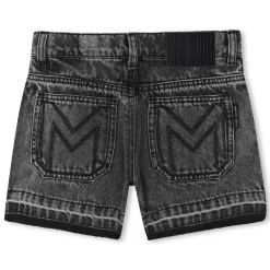 Sale MARC JACOBS Short en jean avec strass BLACK