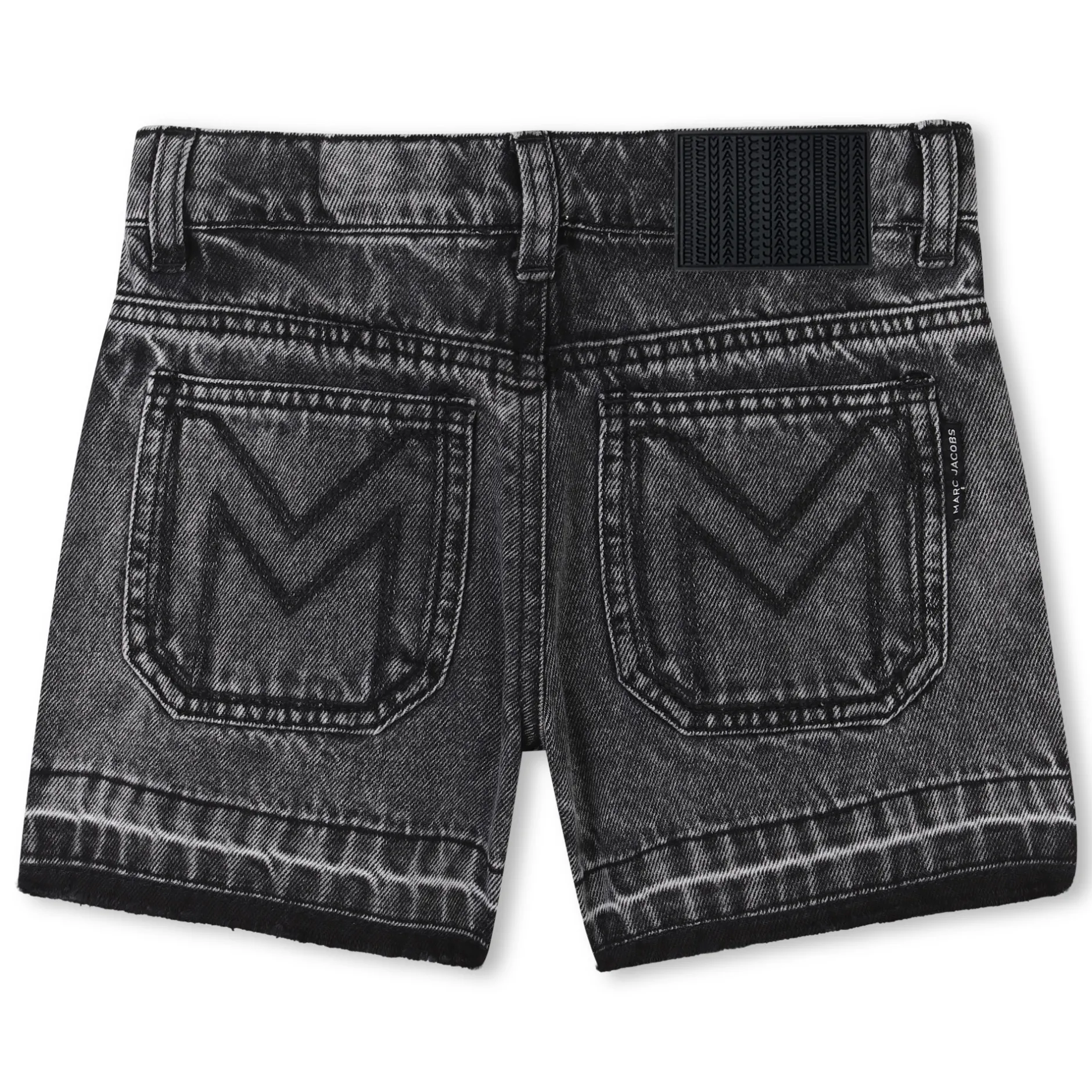 Sale MARC JACOBS Short en jean avec strass BLACK