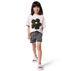Sale MARC JACOBS Short en jean avec strass BLACK