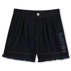 Sale LANVIN Short en jean siglé RINSE WASH