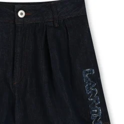 Sale LANVIN Short en jean siglé RINSE WASH