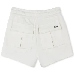 Hot CHLOE Short en molleton OFFWHITE