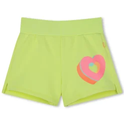 Outlet BILLIEBLUSH Short en molleton avec coeurs JAUNE FLUO