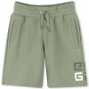 Sale GIVENCHY Short en molleton avec imprimé DEEP OLIVE