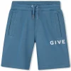Sale GIVENCHY Short en molleton avec imprimé BLUE ASHES