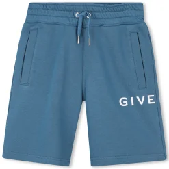 Sale GIVENCHY Short en molleton avec imprimé BLUE ASHES
