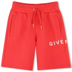 Discount GIVENCHY Short en molleton avec imprimé ROUGE BANDANAS