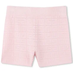 Sale GIVENCHY Short en tricot motif intégral MARSHMALLOW
