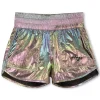 Discount HUGO Short froissé LAME ARGENT