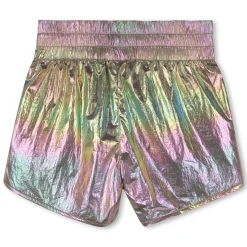 Discount HUGO Short froissé LAME ARGENT