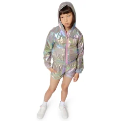 Discount HUGO Short froissé LAME ARGENT