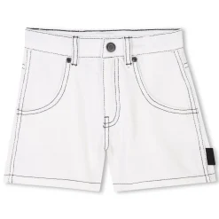 Fashion MARC JACOBS Short imprimé en coton CRAIE