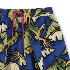 Discount KENZO KIDS Short imprimé en coton WAVE BLUE