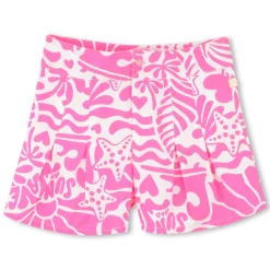 Online BILLIEBLUSH Short imprimé en viscose STORM PINK