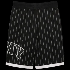 New DKNY Short long à taille élastiquée BLACK