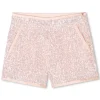 Clearance CHLOE Short orné de sequins PETAL PINK