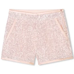Clearance CHLOE Short orné de sequins PETAL PINK