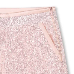 Clearance CHLOE Short orné de sequins PETAL PINK