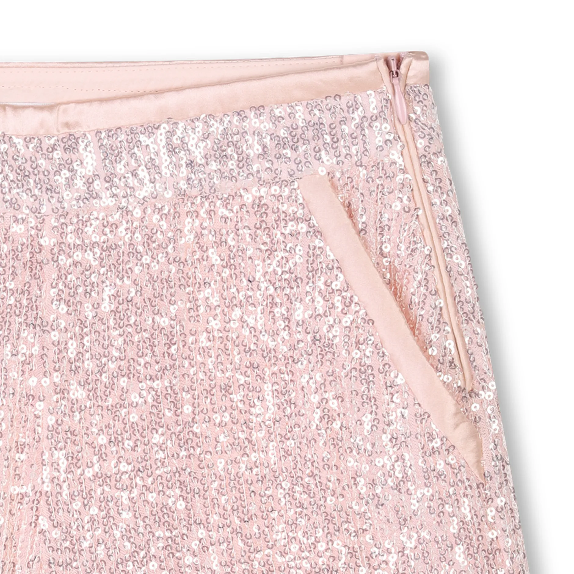 Clearance CHLOE Short orné de sequins PETAL PINK