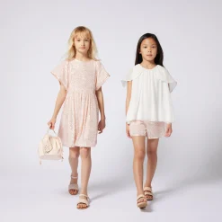 Clearance CHLOE Short orné de sequins PETAL PINK