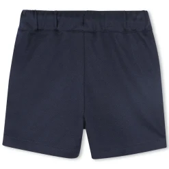 Fashion BOSS Short uni taille élastiquée BLEU CARGO