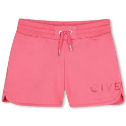 Discount GIVENCHY Short évasé en molleton ROSE SORBET